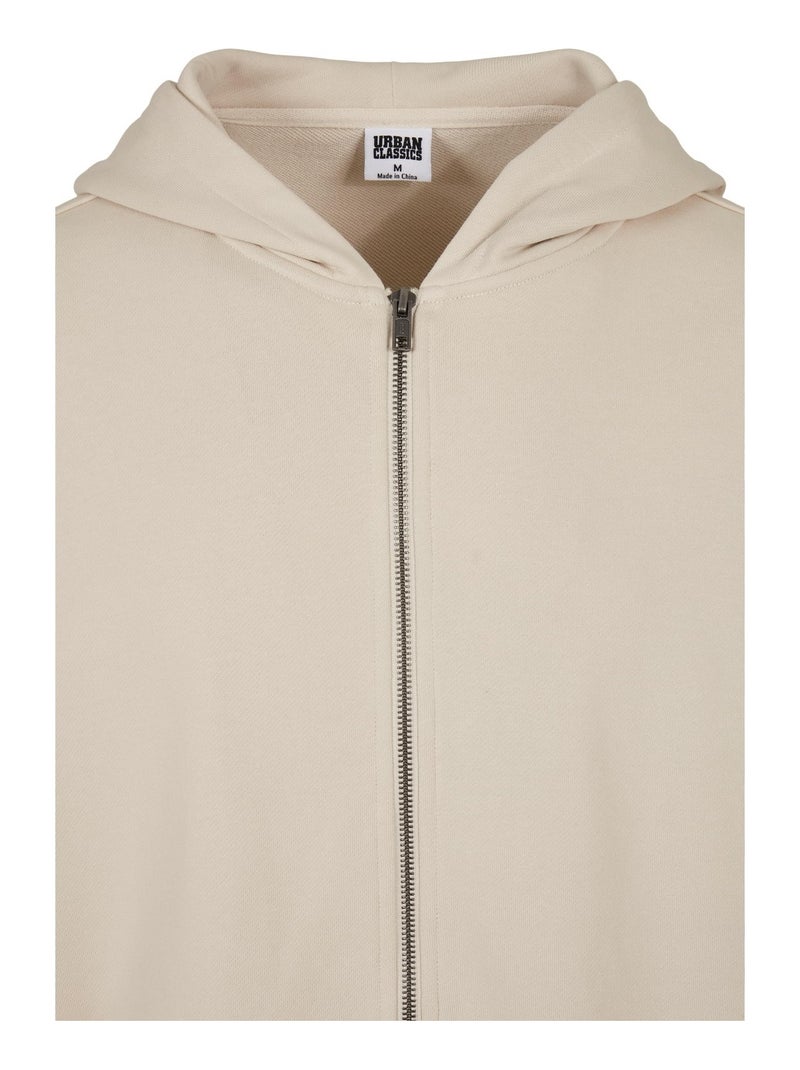 Urban Classics - Veste à capuche 90'S Blanc nacré - Kiabi