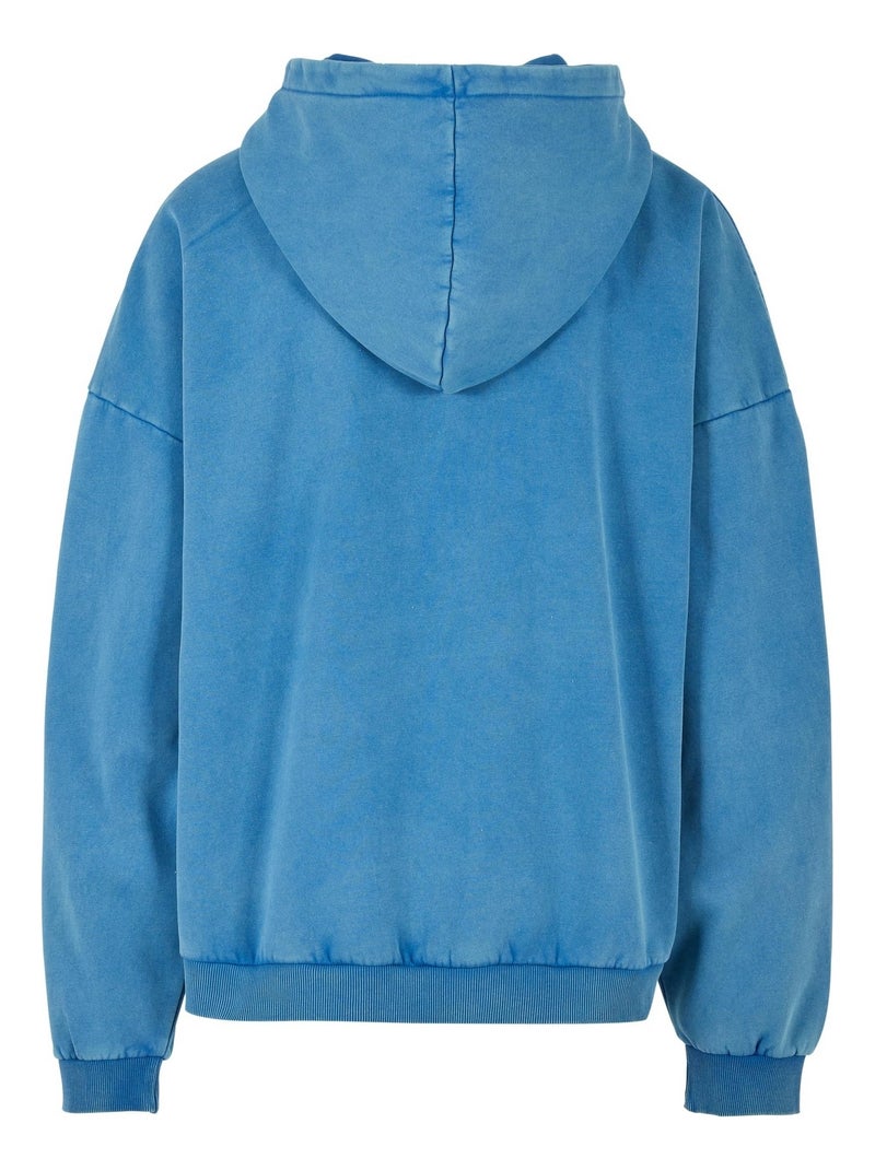 Urban Classics - Veste à capuche 90'S Bleu roi - Kiabi
