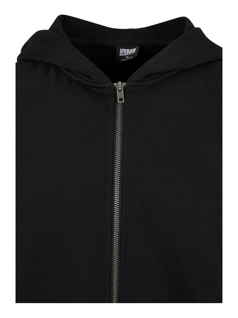 Urban Classics - Veste à capuche 90'S Noir - Kiabi