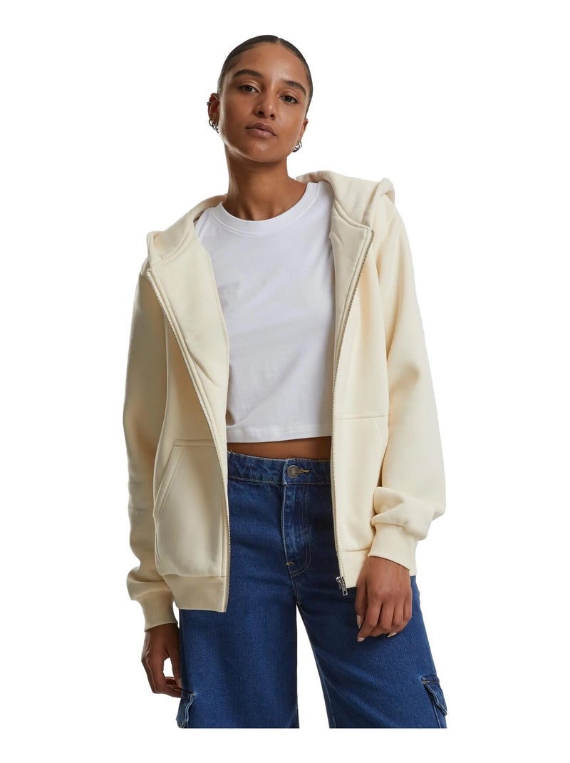 Urban Classics - Veste à capuche Blanc nacré - Kiabi