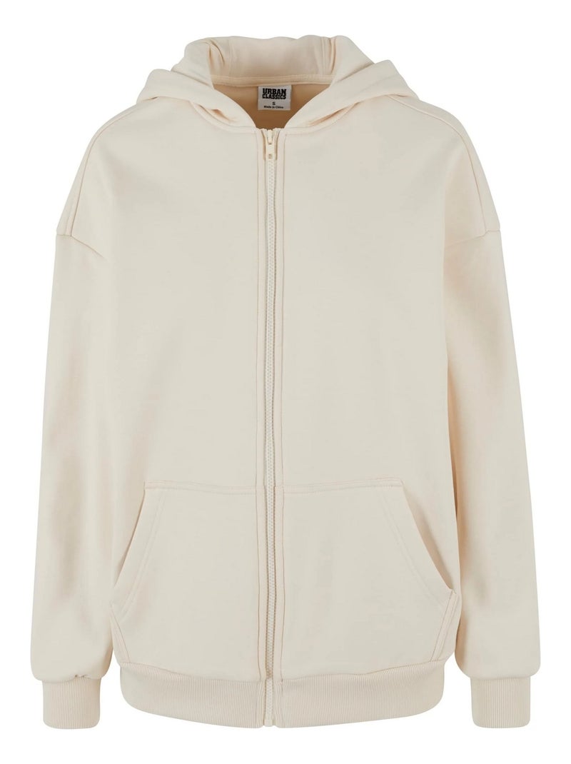 Urban Classics - Veste à capuche COZY Blanc nacré - Kiabi