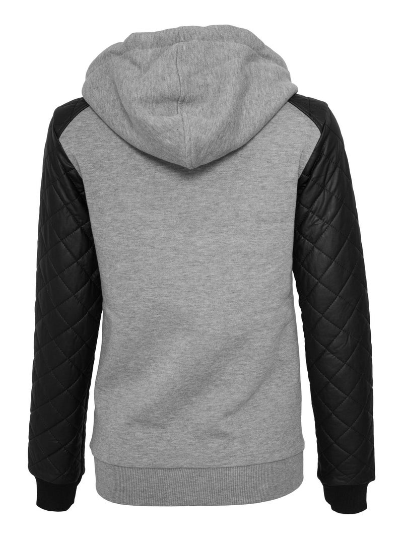 Urban Classics - Veste à capuche Gris Noir - Kiabi