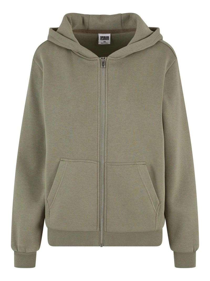 Urban Classics - Veste à capuche Vert olive - Kiabi