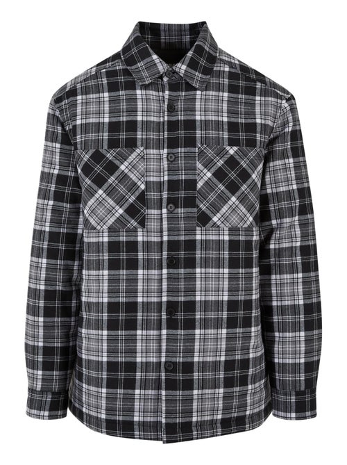 Urban Classics - Veste-chemise motif/style à carreaux - Kiabi
