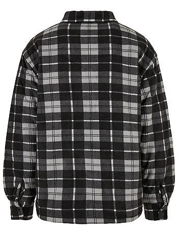 Urban Classics - Veste-chemise motif/style Motif écossais