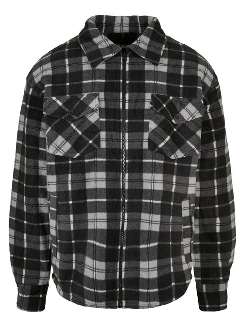 Urban Classics - Veste-chemise motif/style Motif écossais - Kiabi
