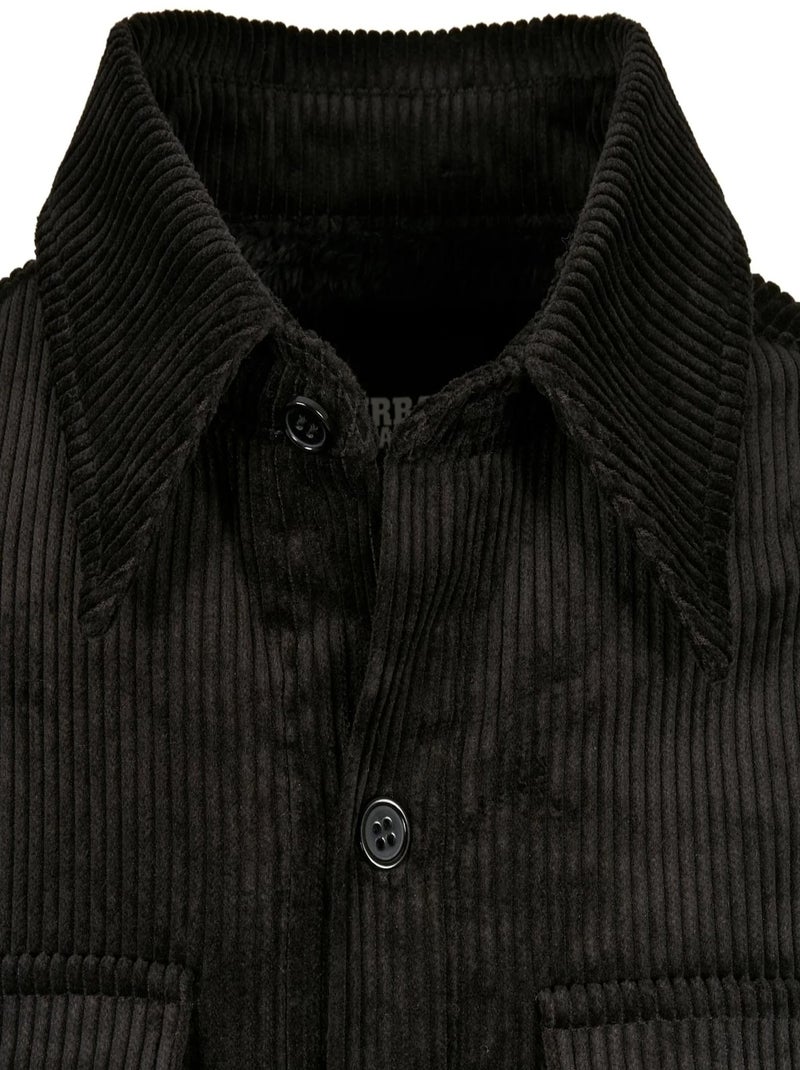 Urban Classics - Veste-chemise Noir - Kiabi