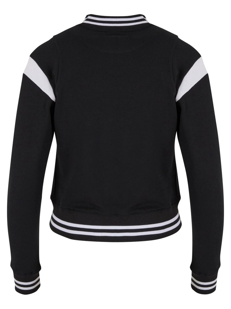 Urban Classics - Veste de survêtement COLLEGE Noir Blanc - Kiabi