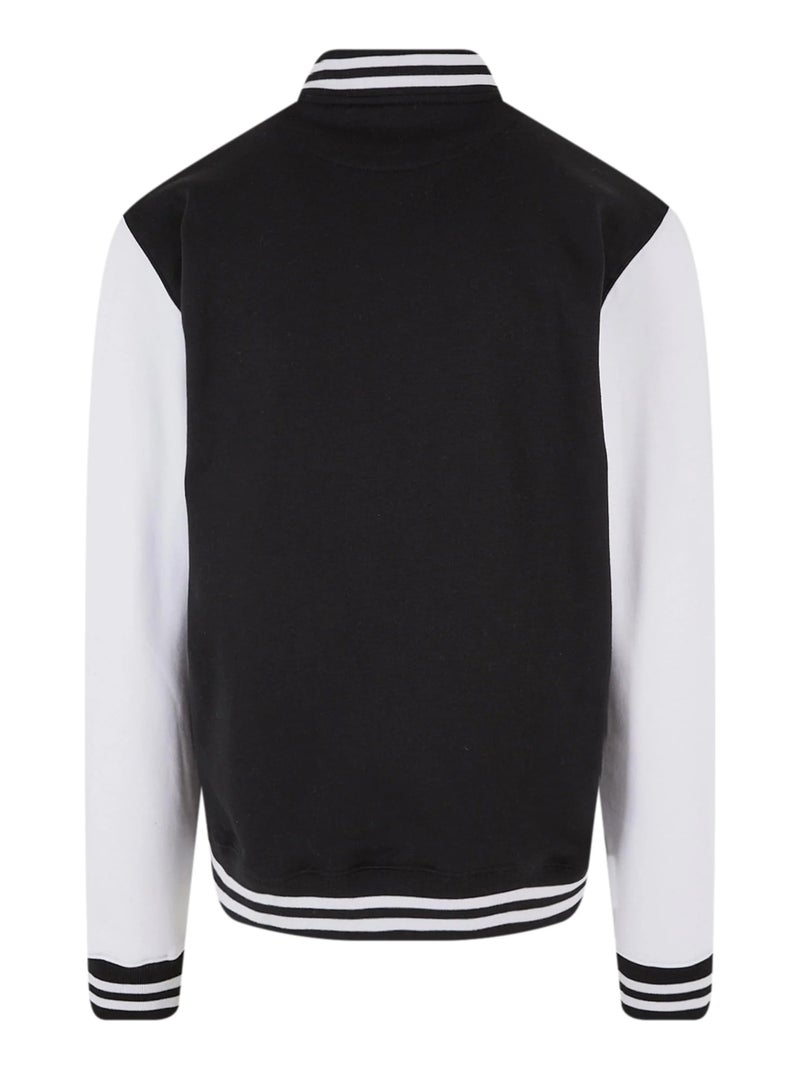 Urban Classics - Veste de survêtement COLLEGE Noir Blanc - Kiabi