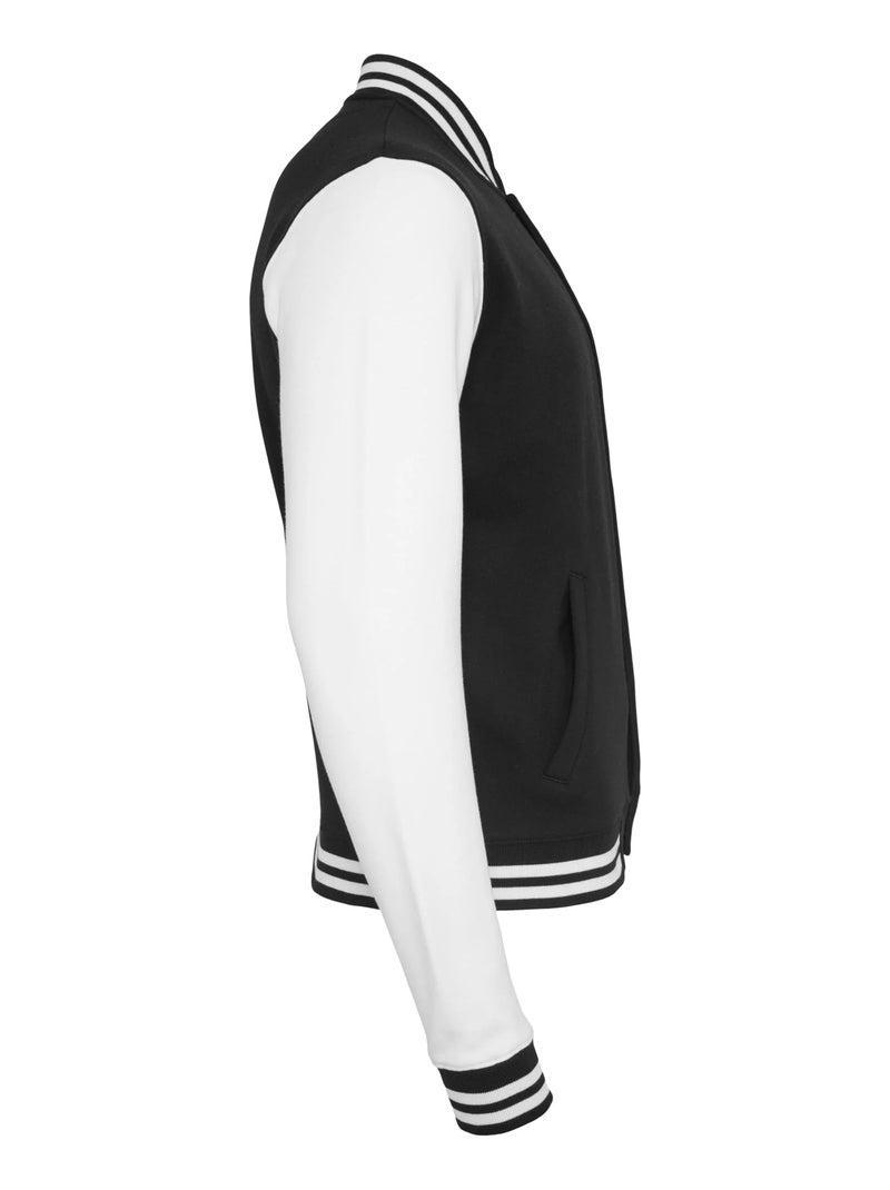 Urban Classics - Veste de survêtement COLLEGE Noir Blanc - Kiabi