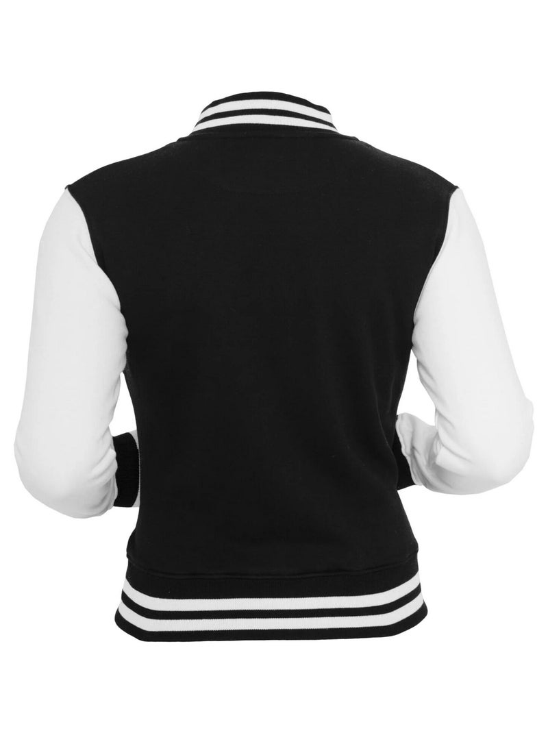 Urban Classics - Veste de survêtement Noir Blanc - Kiabi