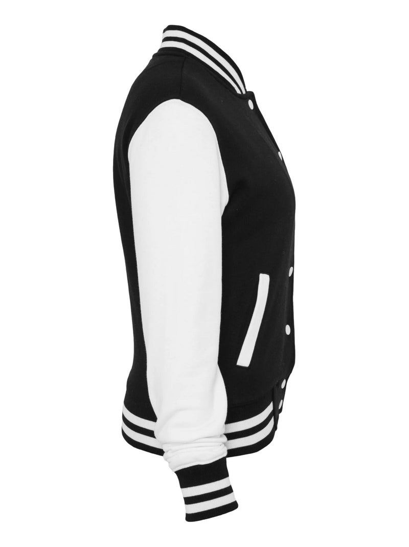 Urban Classics - Veste de survêtement Noir Blanc - Kiabi