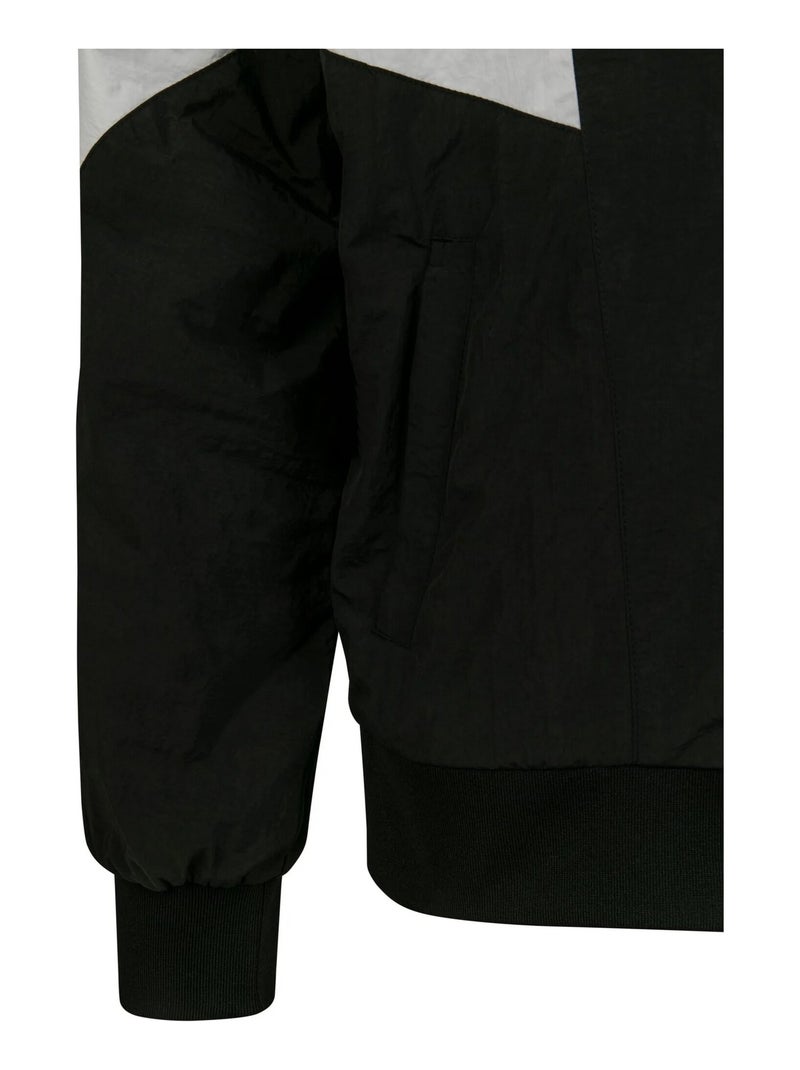 Urban Classics - Veste de survêtement Noir Blanc - Kiabi