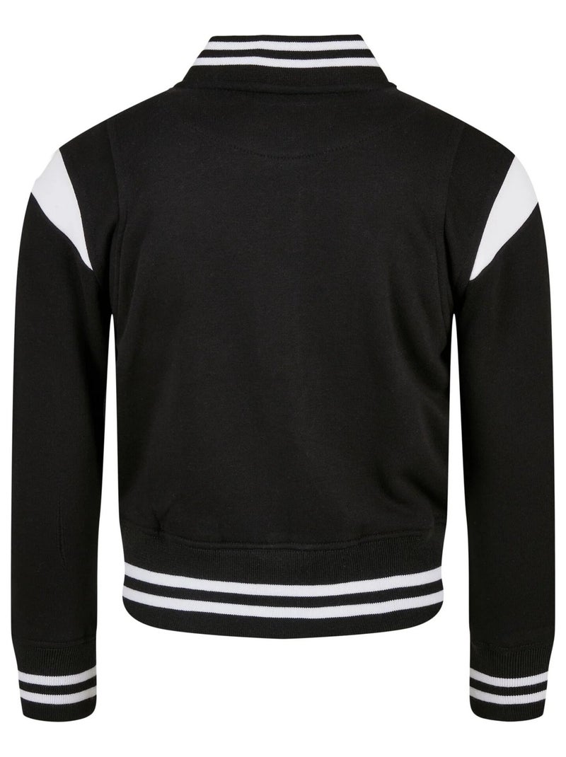 Urban Classics - Veste de survêtement Noir Blanc - Kiabi