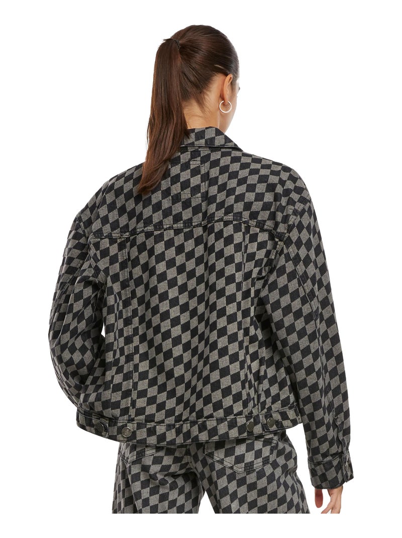 Urban Classics - Veste en jean 80S Noir - Kiabi