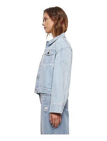 Urban Classics - Veste en jean motif/style années 80