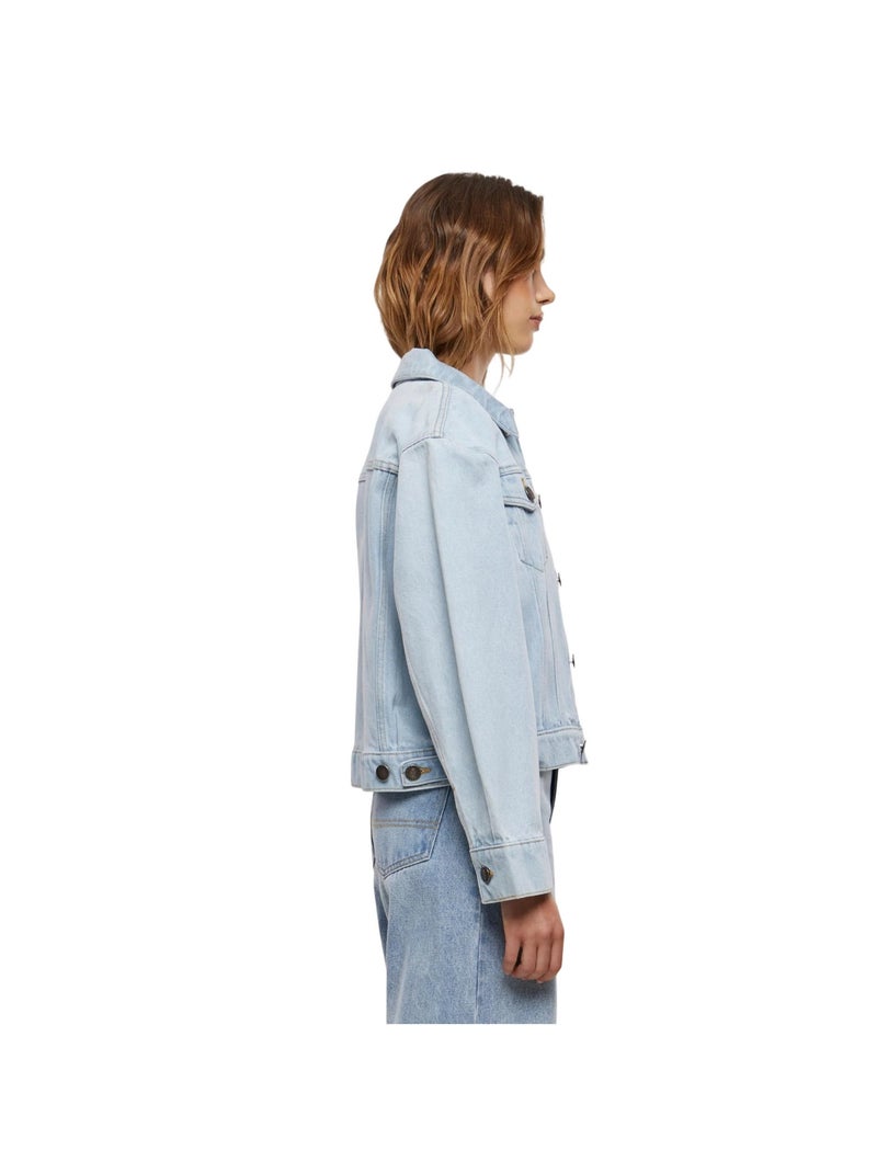Urban Classics - Veste en jean motif/style années 80 Bleu jean - Kiabi