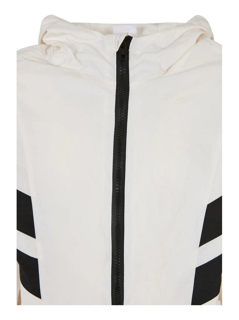 Urban Classics - Veste manches chauve-souris Blanc Noir - Kiabi