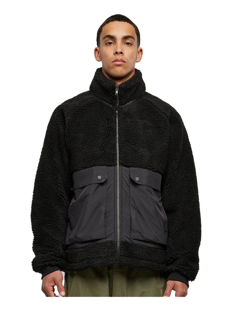 Urban Classics - Veste manches raglan Noir - Kiabi