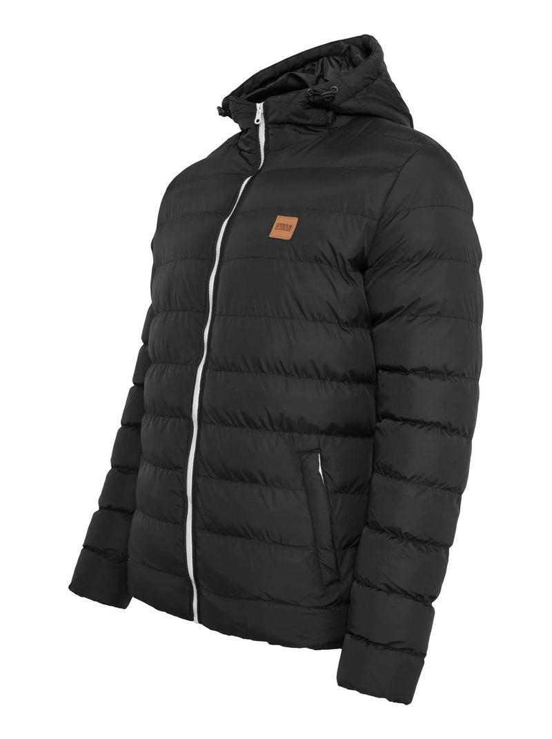 Urban Classics - Veste matelassée BASIC Blanc Noir - Kiabi