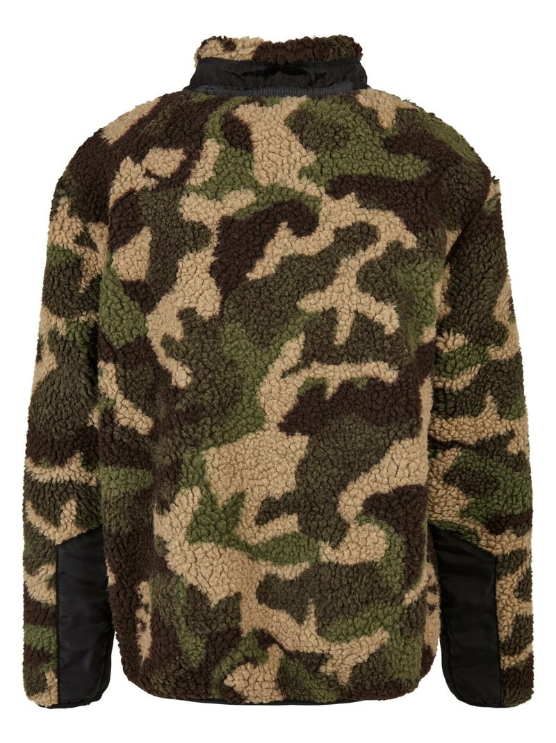 Urban Classics - Veste motif/style camouflage Beige foncé - Kiabi