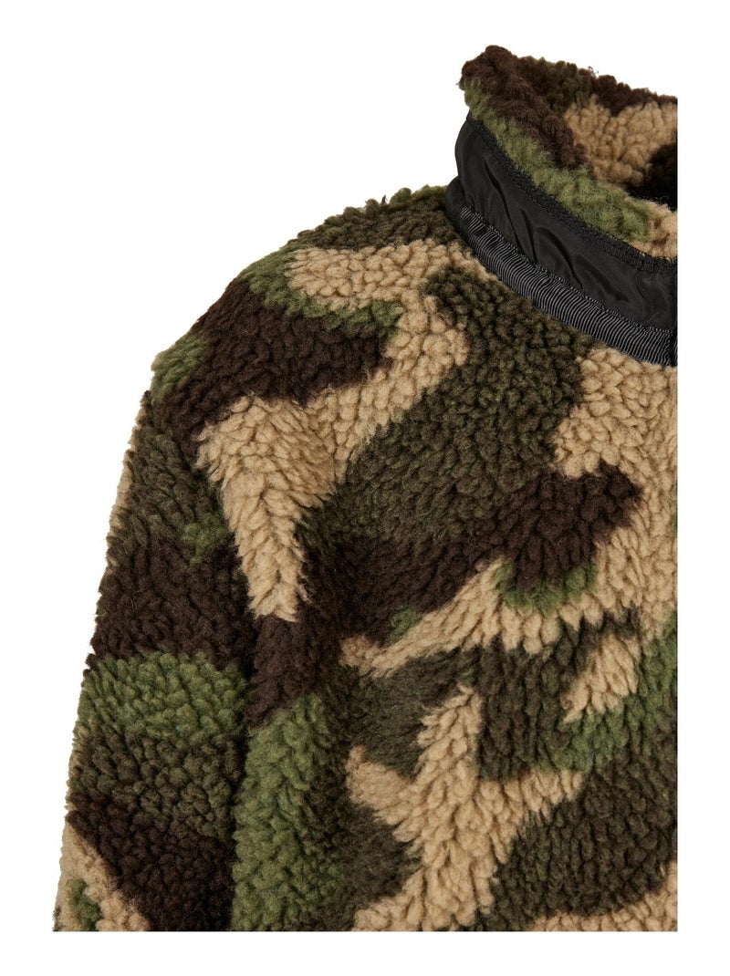 Urban Classics - Veste motif/style camouflage Beige foncé - Kiabi