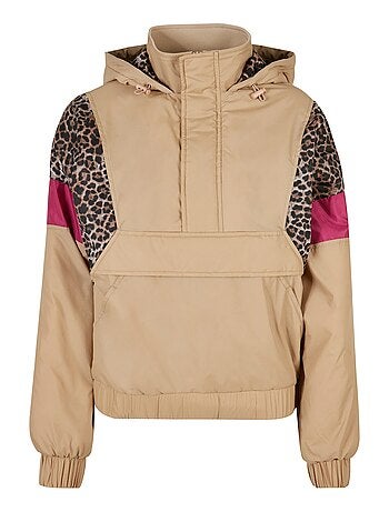 Urban Classics - Veste motif/style imprimé léopard