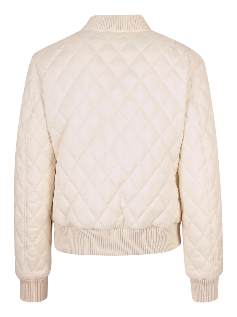 Urban Classics - Veste motif/style Losange Blanc nacré - Kiabi