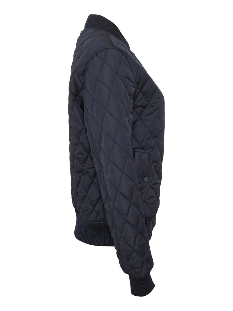 Urban Classics - Veste motif/style Losange Bleu marine - Kiabi