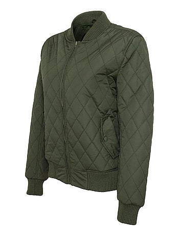 Urban Classics - Veste motif/style Losange