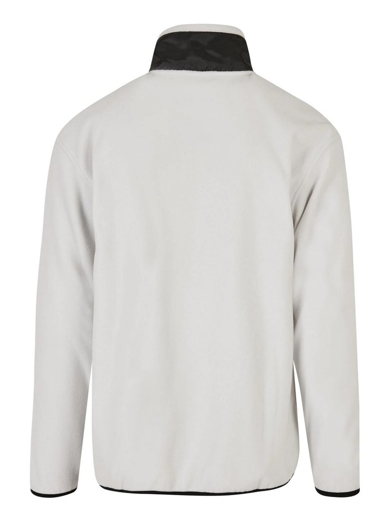 Urban Classics - Veste motif/style Panneau contrasté Blanc nacré - Kiabi