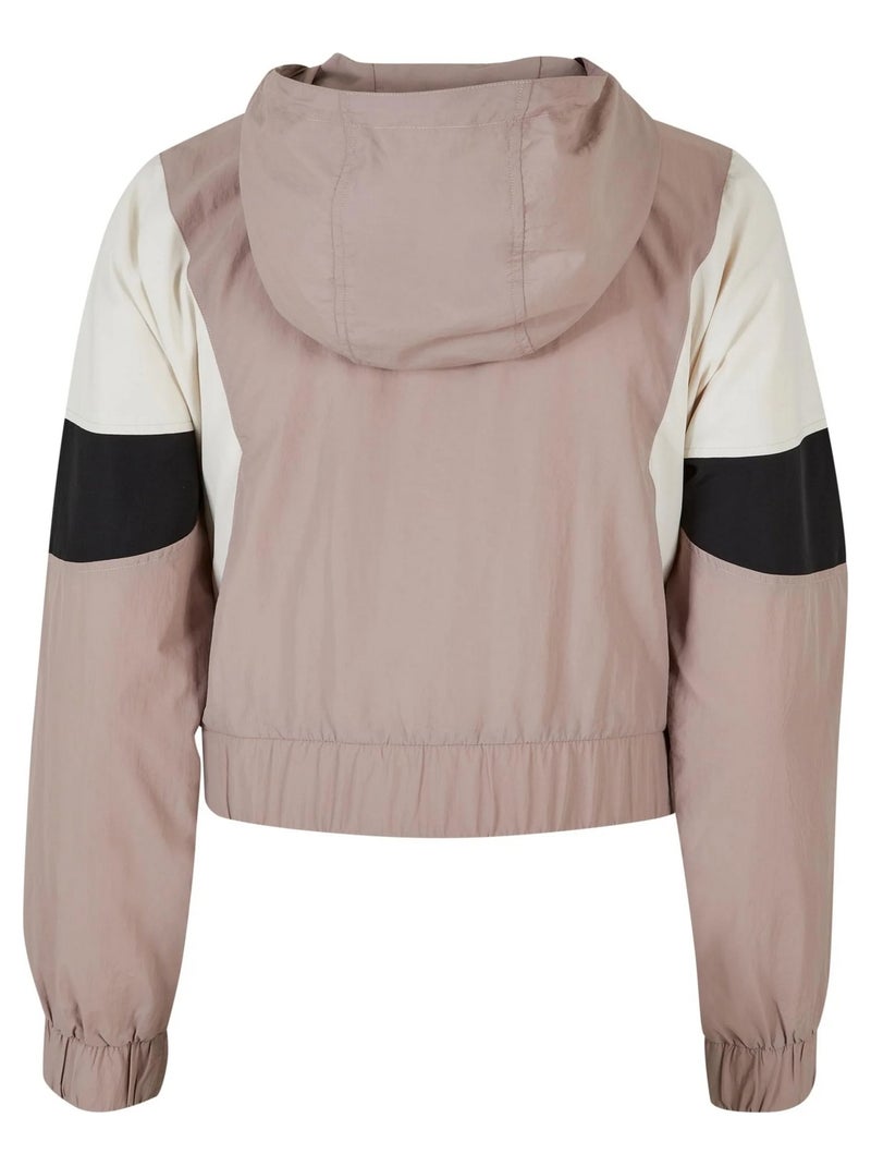 Urban Classics - Veste motif/style Trois tons Rose pâle - Kiabi