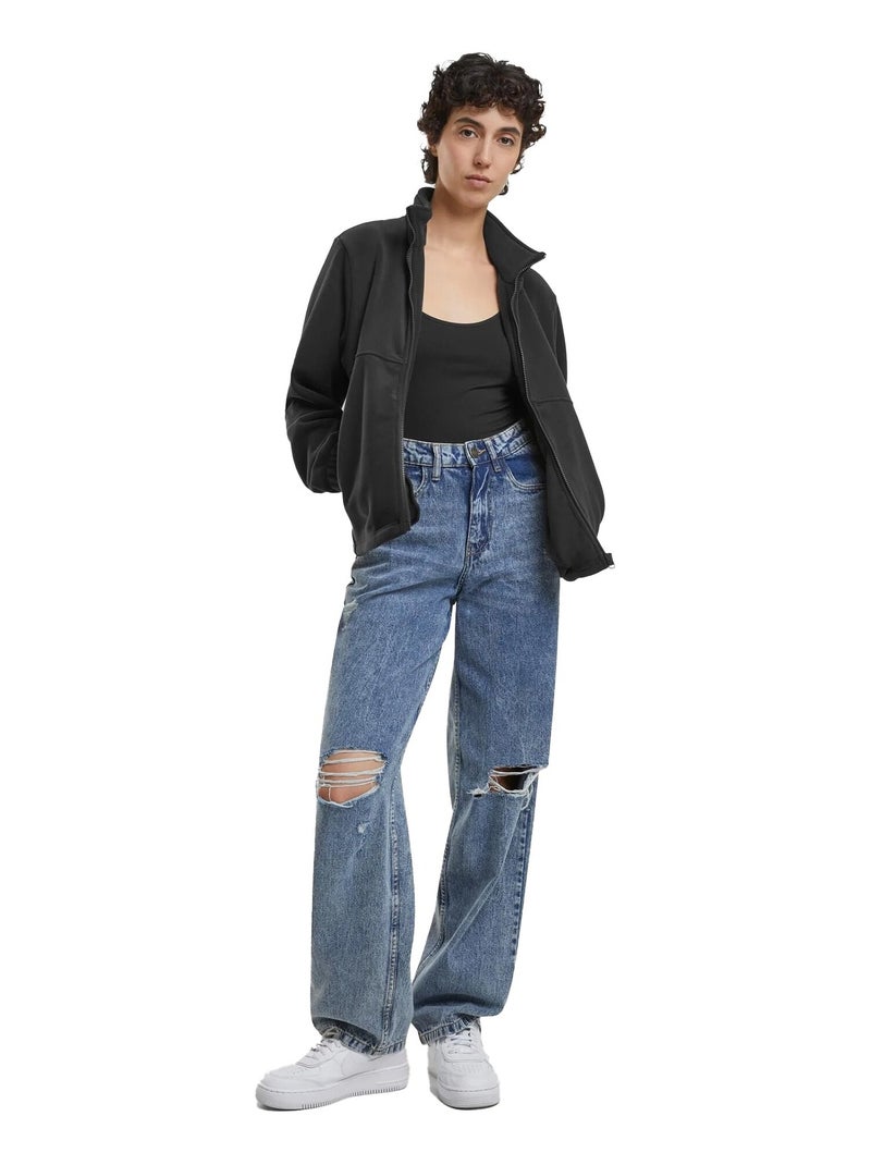 Urban Classics - Veste motif/style uni Noir - Kiabi