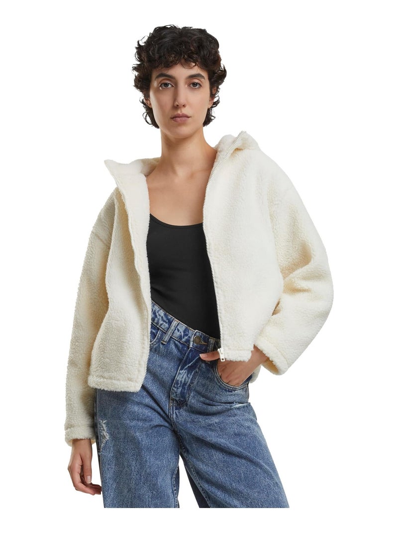 Urban Classics - Veste polaire Blanc nacré - Kiabi