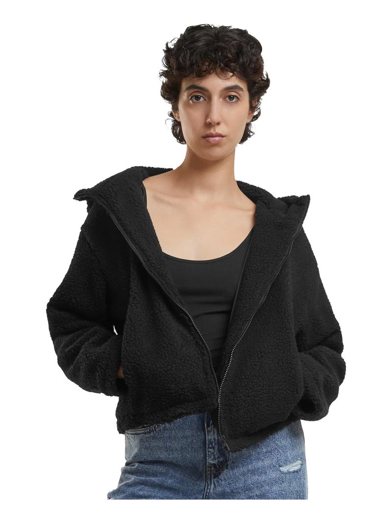 Urban Classics - Veste polaire Noir - Kiabi