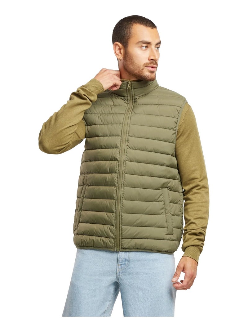 Urban Classics - Veste sans manches BASIC Vert olive - Kiabi