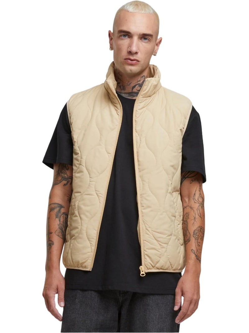 Urban Classics - Veste sans manches Beige - Kiabi