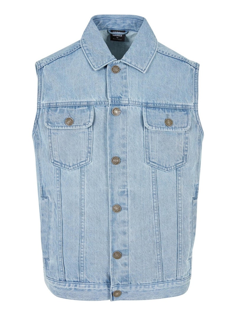 Urban Classics - Veste sans manches Bleu gris - Kiabi