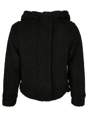 Urban Classics Veste courte Sherpa pour filles