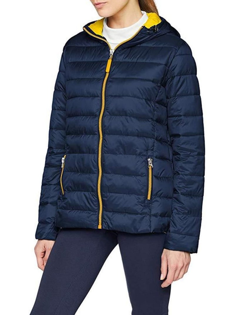 Urban snowbird veste rembourrée à capuche - result Bleu marine - Kiabi