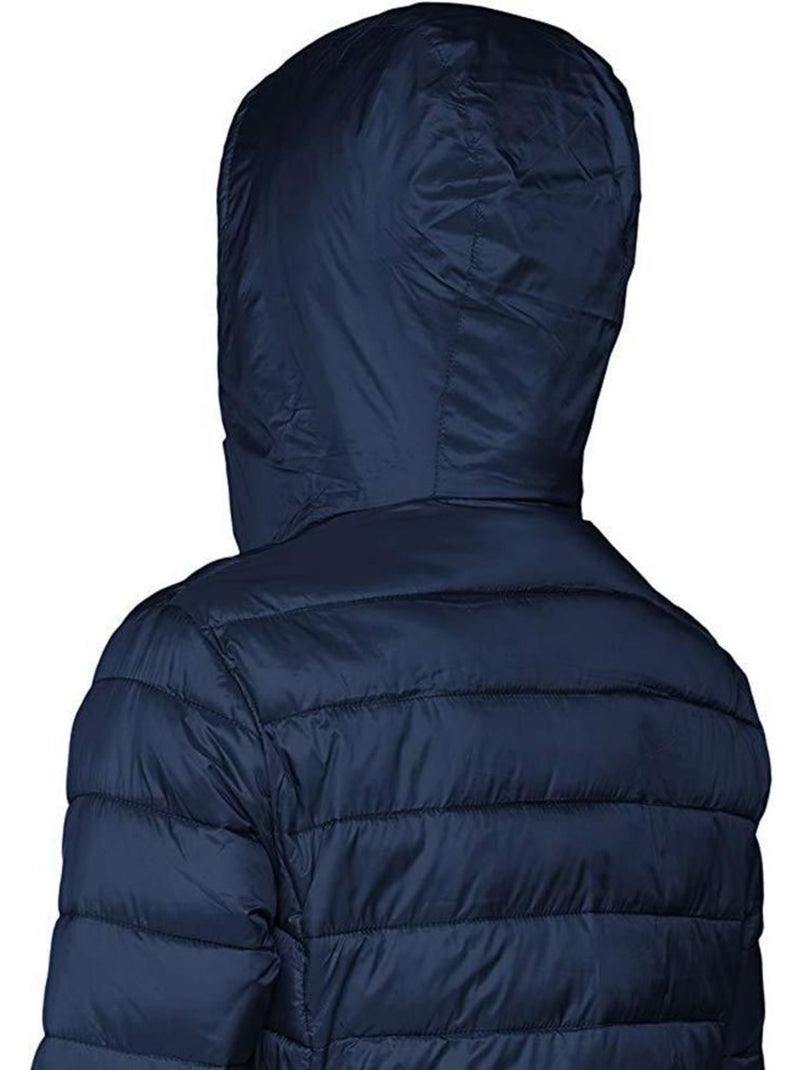 Urban snowbird veste rembourrée à capuche - result Bleu marine - Kiabi