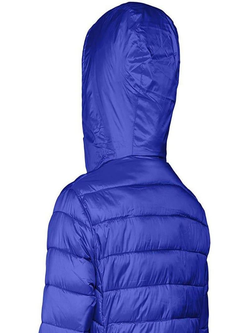 Urban snowbird veste rembourrée à capuche - result Bleu roi - Kiabi