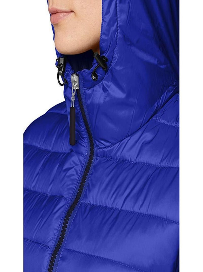 Urban snowbird veste rembourrée à capuche - result Bleu roi - Kiabi