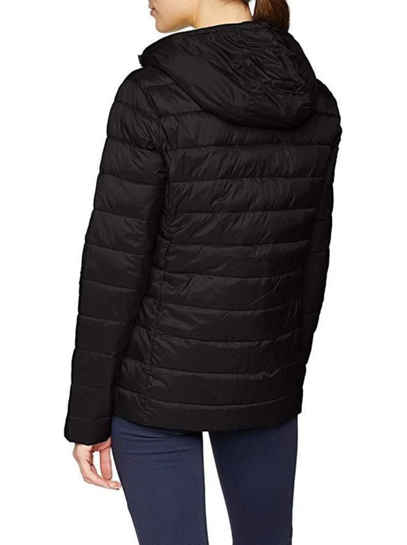 Urban snowbird veste rembourrée à capuche - result Noir Vert - Kiabi