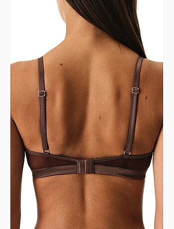 V soutien-gorge triangle sans armatures penti