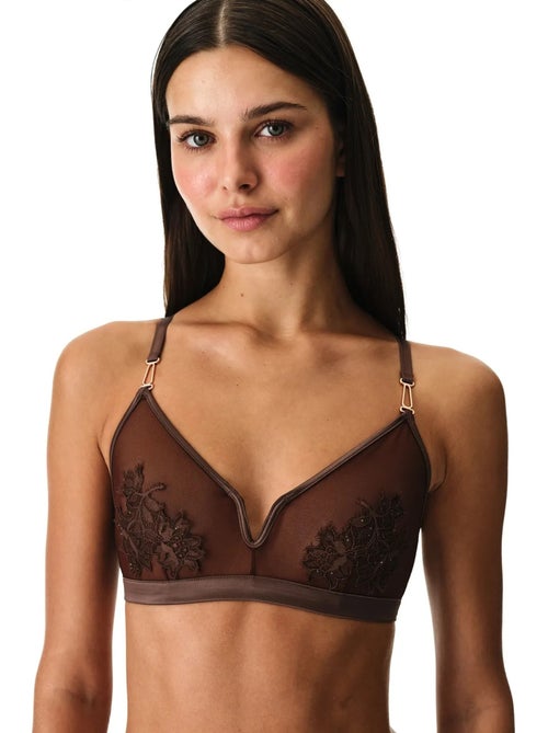 V soutien-gorge triangle sans armatures penti - Kiabi V soutien-gorge triangle sans armatures penti - Kiabi