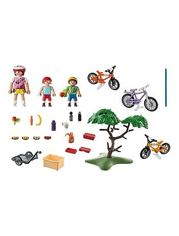 Vacanciers et vélos