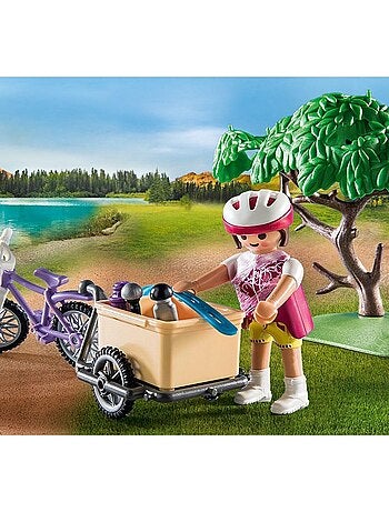 Vacanciers et vélos