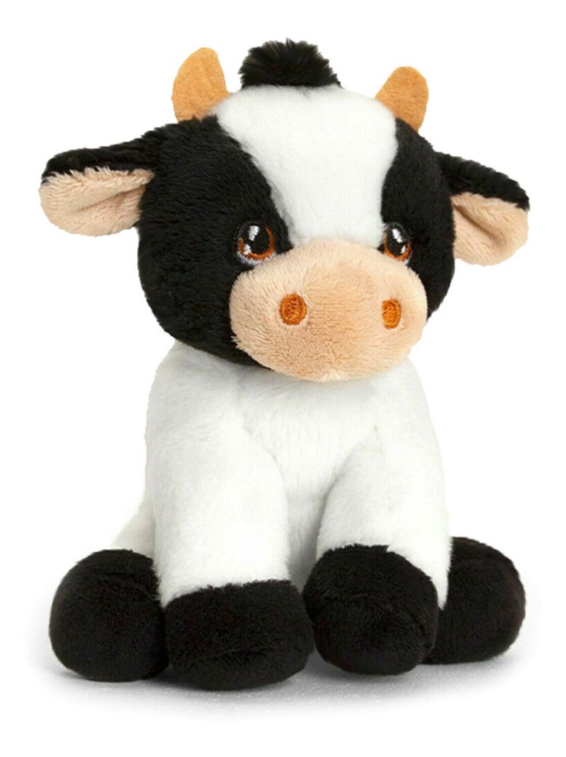 Vache en peluche eco-responsable Blanc - Kiabi