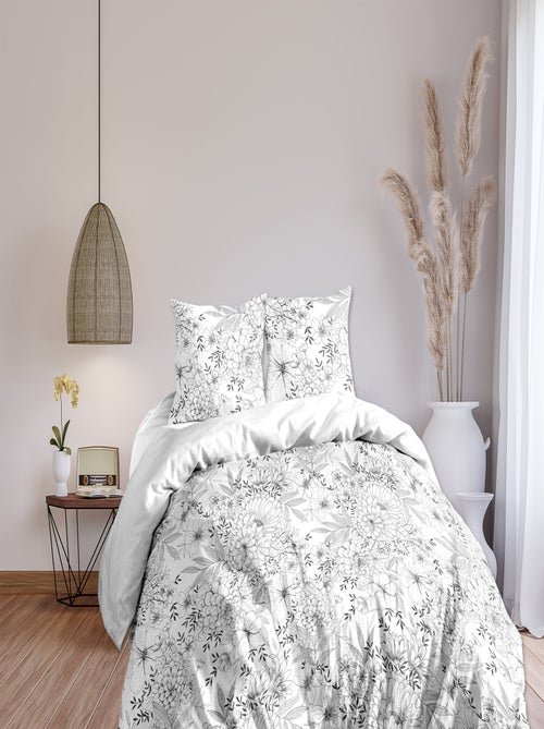 VAGABONDE BLANC HC 260X240 + 2TAIES - Kiabi